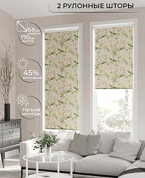 Рулонная штора «Лирикас - 41 - ширина 68 см» | фото 2