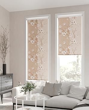 Рулонная штора «Лирикас - 49 - ширина 68 см» | фото