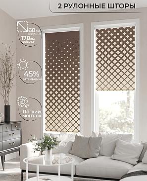 Рулонная штора «Лирикас - 61 - ширина 68 см» | фото 2
