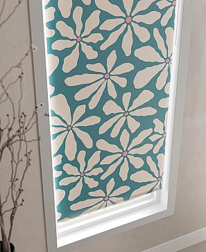 Рулонная штора «Лирикас - 62 - ширина 68 см»