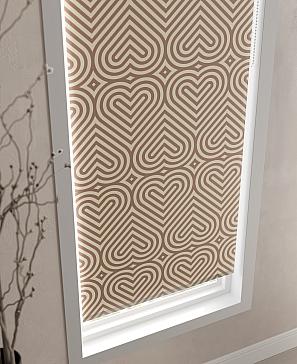 Рулонная штора «Лирикас - 67 - ширина 68 см»