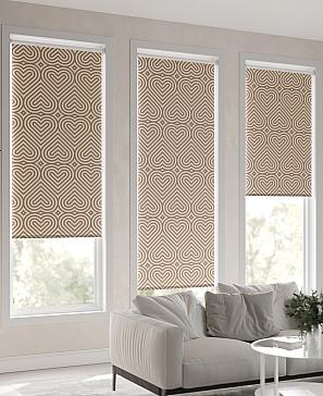 Рулонная штора «Лирикас - 67 - ширина 68 см»