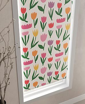 Рулонная штора «Лирикас - 70 - ширина 68 см»