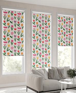 Рулонная штора «Лирикас - 70 - ширина 68 см»