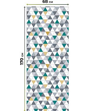 Рулонная штора «Лирикас - 73 - ширина 68 см»
