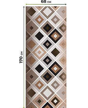 Рулонная штора «Лирикас - 88 - ширина 68 см»