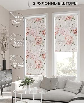 Рулонная штора «Лирикас - 91 - ширина 68 см» | фото 2