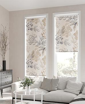 Рулонная штора «Лирикас - 95 - ширина 68 см» | фото