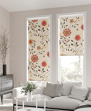 Рулонная штора «Лирикас - 102 - ширина 68 см» | фото