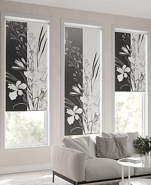 Рулонная штора «Лирикас - 104 - ширина 68 см»