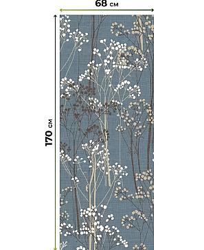 Рулонная штора «Лирикас - 106 - ширина 68 см»