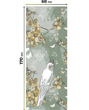 Рулонная штора «Лирикас - 107 - ширина 68 см»