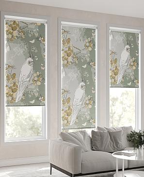 Рулонная штора «Лирикас - 107 - ширина 68 см»