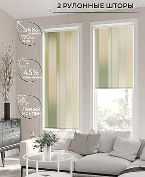Рулонная штора «Лирикас - 108 - ширина 68 см» | фото 2