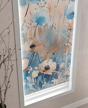 Рулонная штора «Лирикас - 110 - ширина 68 см»