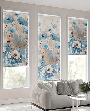 Рулонная штора «Лирикас - 110 - ширина 68 см»