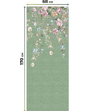 Рулонная штора «Лирикас - 112 - ширина 68 см»