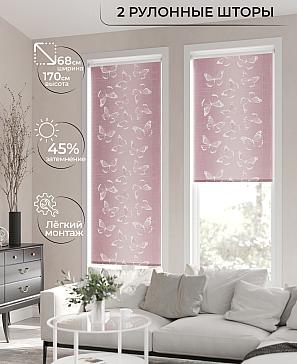 Рулонная штора «Лирикас - 117 - ширина 68 см» | фото 2