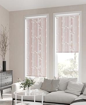 Рулонная штора «Лирикас - 124 - ширина 68 см» | фото