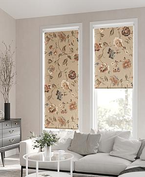 Рулонная штора «Лирикас - 128 - ширина 68 см» | фото