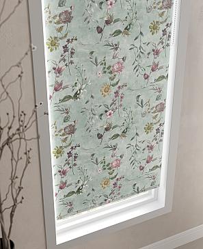 Рулонная штора «Лирикас - 132 - ширина 68 см»