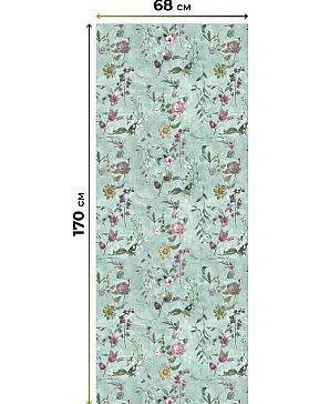 Рулонная штора «Лирикас - 132 - ширина 68 см»