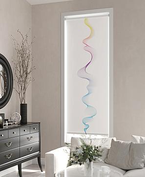 Рулонная штора «Лирикас - 138 - ширина 68 см» | фото 3