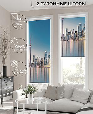 Рулонная штора «Лирикас - 149 - ширина 68 см» | фото 2