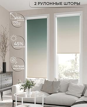 Рулонная штора «Лирикас - 169 - ширина 68 см» | фото 2