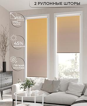 Рулонная штора «Лирикас - 172 - ширина 68 см» | фото 2