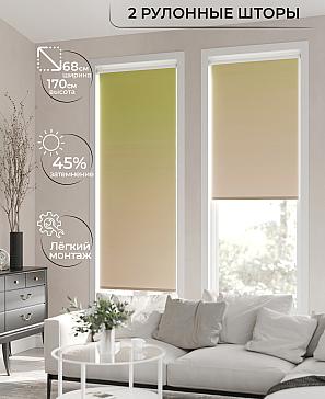 Рулонная штора «Лирикас - 173 - ширина 68 см» | фото 2