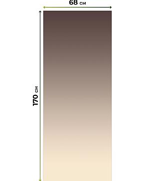 Рулонная штора «Лирикас - 174 - ширина 68 см»