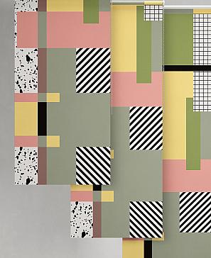 Рулонная штора «Лиритиск - 14 - ширина 68 см»