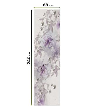 Рулонная штора «Лиритиск - 38 - ширина 68 см»