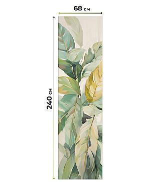 Рулонная штора «Лиритиск - 54 - ширина 68 см»