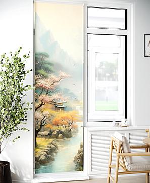 Рулонная штора «Лиритиск - 55 - ширина 68 см» | фото 2