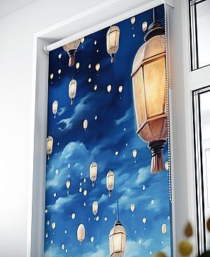 Рулонная штора «Лиритиск - 56 - ширина 68 см» | фото 3