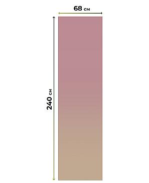 Рулонная штора «Лиритиск - 82 - ширина 68 см»
