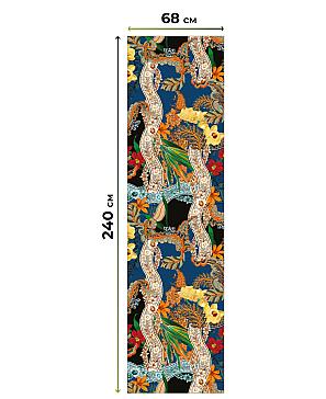 Рулонная штора «Лиритиск - 87 - ширина 68 см»