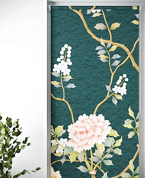 Рулонная штора «Лиритиск - 96 - ширина 68 см»