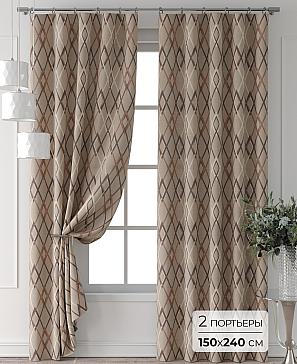 Комплект штор «Колтери - 383 - 240 см» | фото