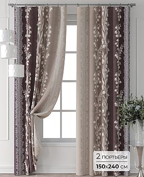 Комплект штор «Колтери - 410 - 240 см» | фото