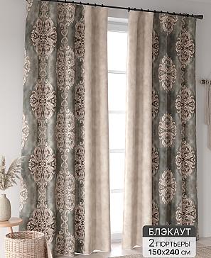 Комплект штор «Ринтофол - 370 - 240 см» | фото