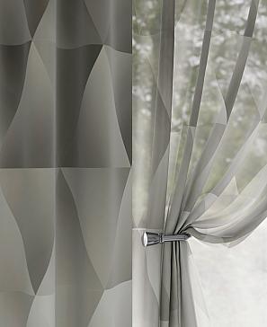 Комплект штор «Гронмер (графит) - 230 см» | фото 3