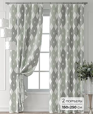 Комплект штор «Колтери - 639 - 250 см» | фото