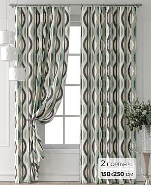 Комплект штор «Колтери - 643 - 250 см» | фото