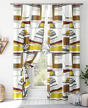 Комплект штор «Флертон - 387 - 280 см» | фото 3
