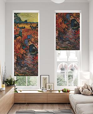 Рулонная штора «Ранфрик - 583 - ширина 47 см»