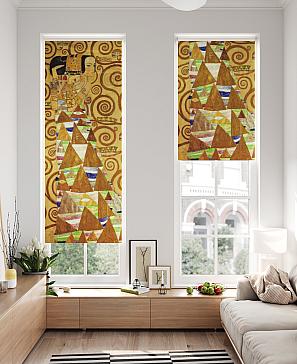 Рулонная штора «Клартис - 696 - ширина 62 см»
