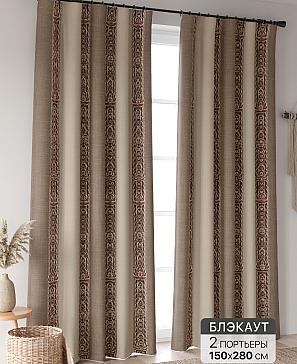 Комплект штор «Лирфант - 490 - 280 см» | фото